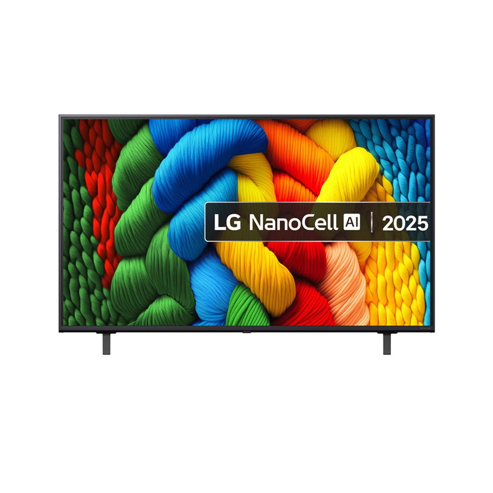LG 50NANO80A6B 50 Inch NanoCell AI NANO80 4K Ultra HD HDR Smart TV 2025