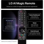 LG 50NANO80A6B 50 Inch NanoCell AI NANO80 4K Ultra HD HDR Smart TV 2025