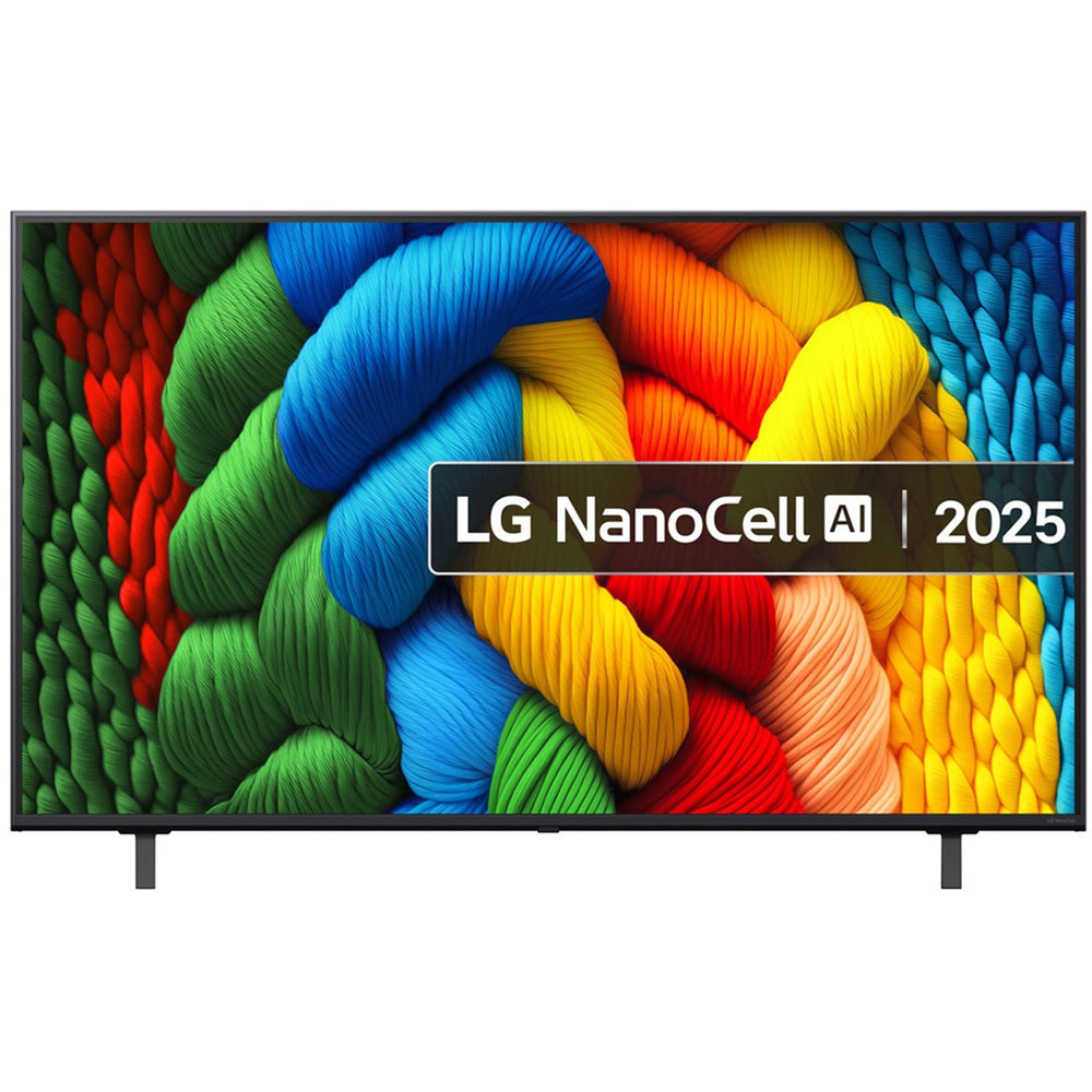LG 55NANO80A6B 55 Inch NanoCell AI NANO80 4K Ultra HD HDR Smart TV 2025