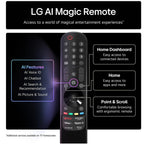 LG 55NANO80A6B 55 Inch NanoCell AI NANO80 4K Ultra HD HDR Smart TV 2025