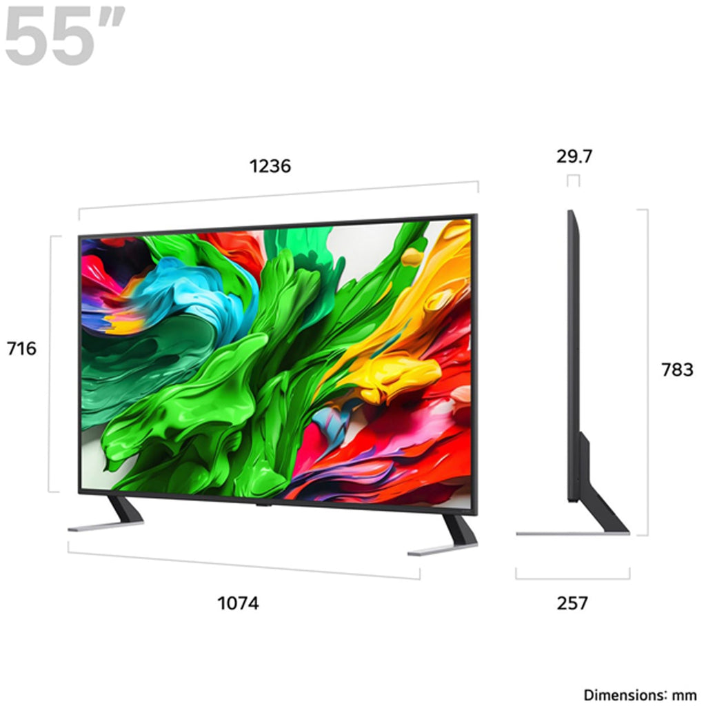 LG 55QNED85A6C 55 Inch QNED evo AI QNED85 HDR 4K Ultra HD Smart TV 2025