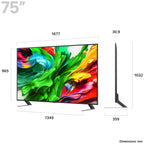LG 75QNED85A6C 75 Inch QNED evo AI QNED85 HDR 4K Ultra HD Smart TV 2025
