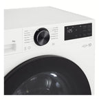 LG F2X50S9TWB VX50 Series 9kg 1200 Spin WiFi Enabled Front Load Washing Machine White - A Rated