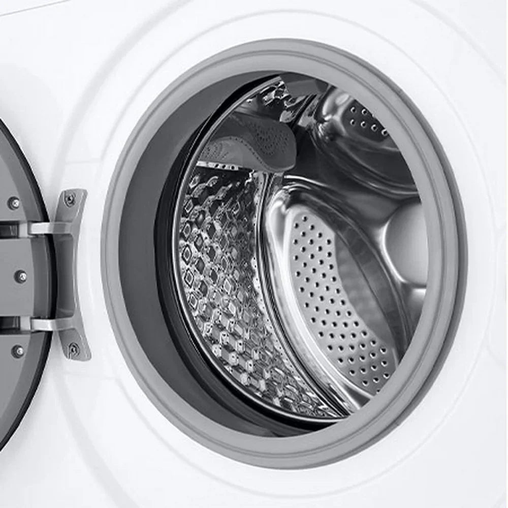 LG F4A10S8NWK 8kg 1400 Spin Front Load Washing Machine White - A Rated