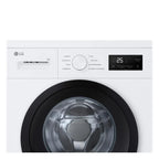 LG F4A10S8NWK 8kg 1400 Spin Front Load Washing Machine White - A Rated