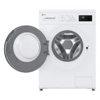 LG F4A10S8NWK 8kg 1400 Spin Front Load Washing Machine White - A Rated