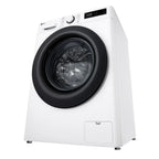 LG F4Y510WBLN1 Washing Machine Front Load 10 kg 1400 Spin White - Clearance