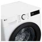 LG F4Y510WBLN1 Washing Machine Front Load 10 kg 1400 Spin White - Clearance