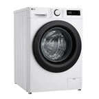 LG F4Y511WBLN1 11kg Steam 1400 Spin Freestanding Front Load Washing Machine White - A Rated