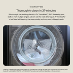 LG FWY706GBTN1 10+6 kg 1400 Spin Freestanding Washer Dryer Slate Grey