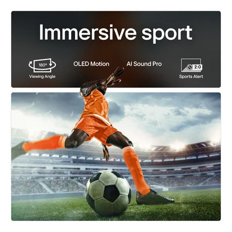 LG OLED48C56LB 48 Inch OLED evo AI C5 4K Ultra HD HDR Smart TV 2025