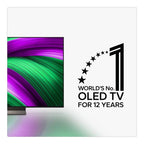 LG OLED55C56LB 55 Inch OLED evo AI C5 4K Ultra HD HDR Smart TV 2025