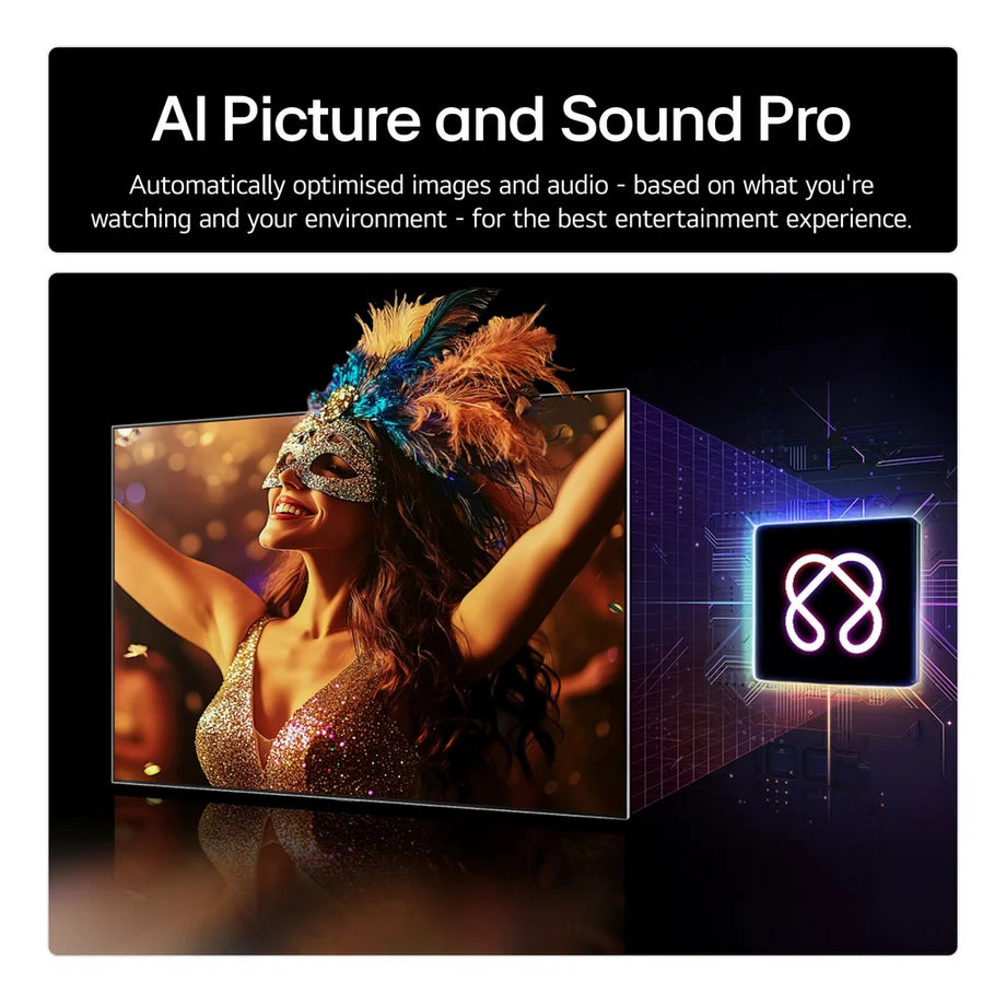 LG OLED65G54LW 65 Inch OLED evo AI G5 OLEDG54LW 4K Ultra HD HDR Smart TV 2025 - Wall mount version