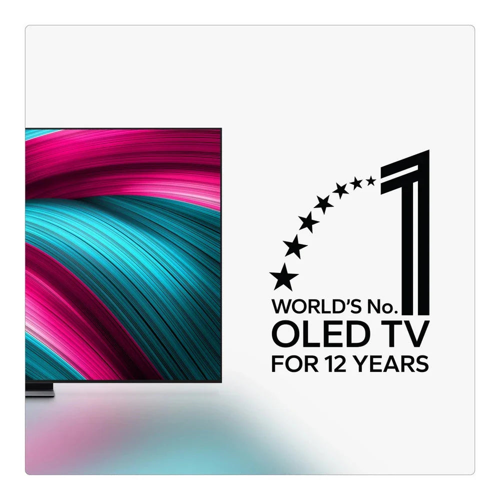 LG OLED83C54LA 83 Inch OLED evo AI C5 4K Ultra HD HDR Smart TV 2025