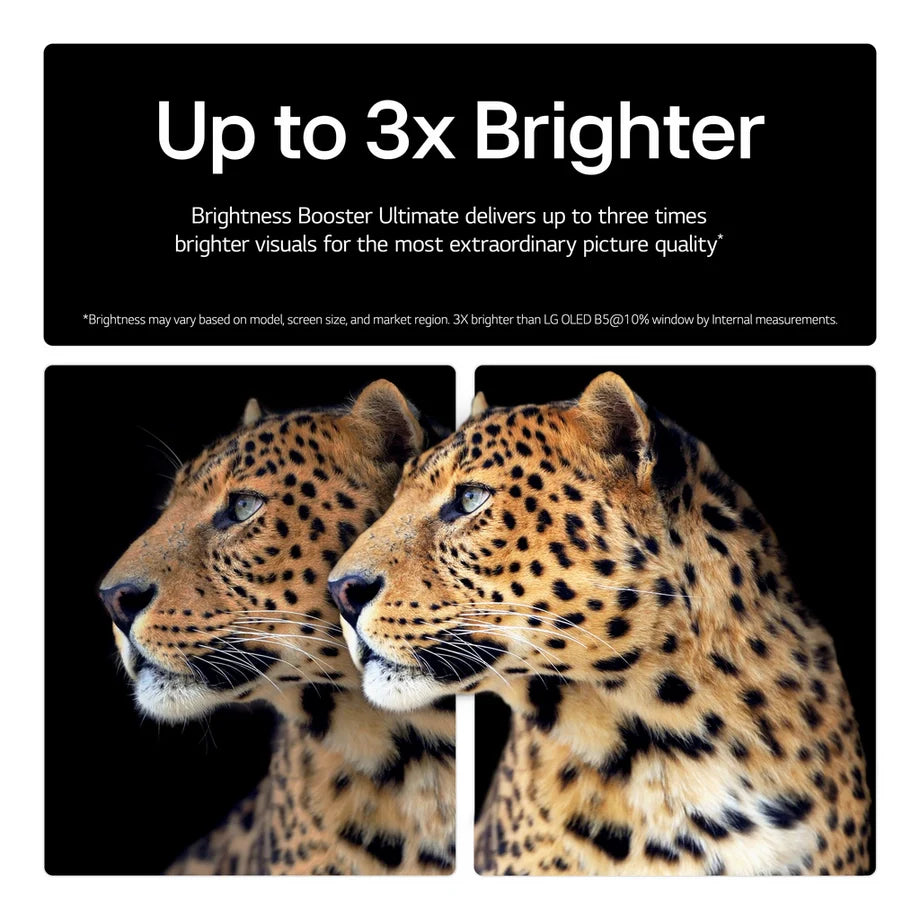 LG OLED83G54LW 83 Inch OLED evo AI G5 OLEDG54LW 4K Ultra HD HDR Smart TV 2025 - Wall mount version