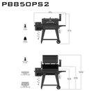 Pit Boss Pro Series 2 850 WiFi Pellet Grill