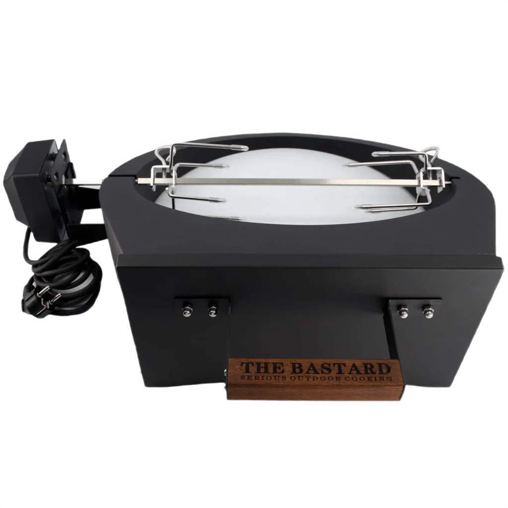 Rotisserie + Pizza Oven for The Bastard Medium Kamado BBQ