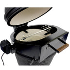 Rotisserie + Pizza Oven for The Bastard Medium Kamado BBQ