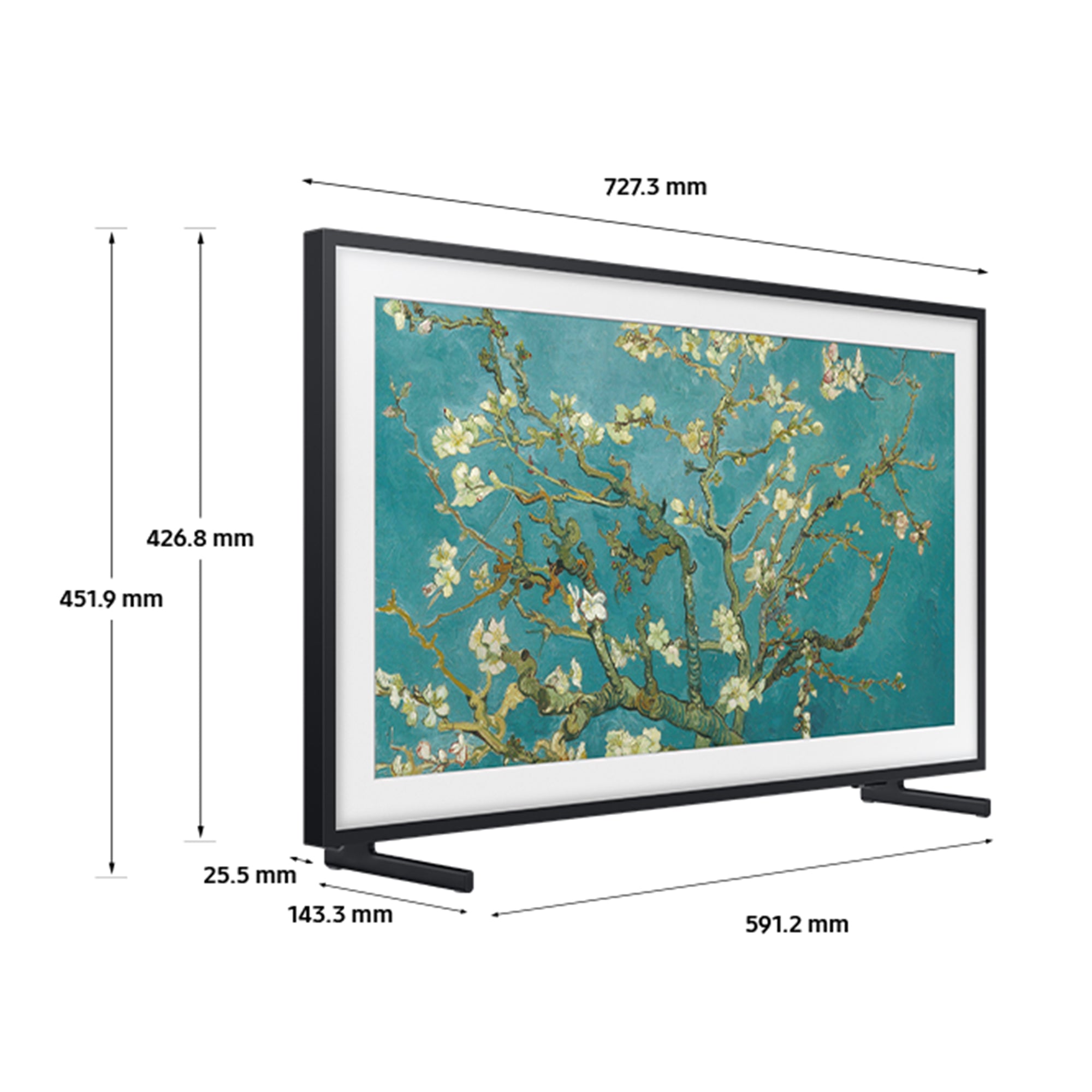 Samsung QE32LS03CBUXXU 32 Inch The Frame Art Mode QLED Full HD HDR Smart TV