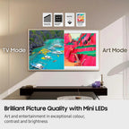 Samsung QE65LS03FWUXXU 65 Inch The Frame Pro LS03FW Art Mode Neo QLED 4K Vision Ultra HD HDR Smart AI TV 2025