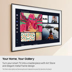Samsung QE85LS03FWUXXU 85 Inch The Frame Pro LS03FW Art Mode Neo QLED 4K Vision Ultra HD HDR Smart AI TV 2025