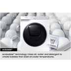 Samsung Series 5 WD80TA046BEEU Ecobubble AI Energy 8kg+5kg 1400 Spin Washer Dryer White