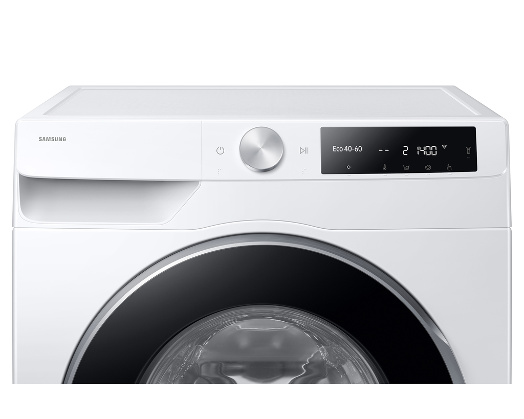 Samsung Series 6 WW90DG6U85LEU1 Bespoke AI Front-Load 9 kg 1400 Spin Washing Machine White