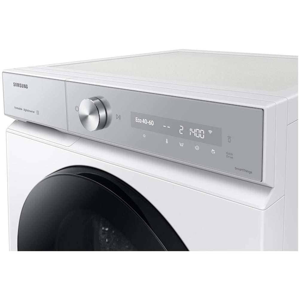 Samsung Series 8 WW11DB8B95GHU1 Bespoke AI Energy 11kg 1400 Spin Smart Washing Machine White