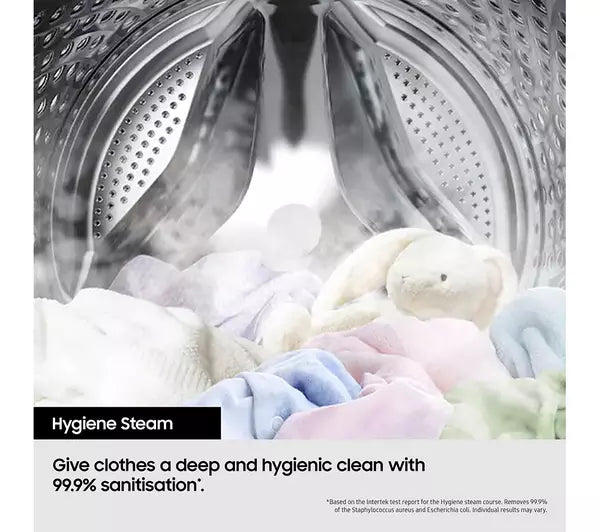 Samsung WW90CGC04DAEEU 9kg 1400 Spin Washing Machine White