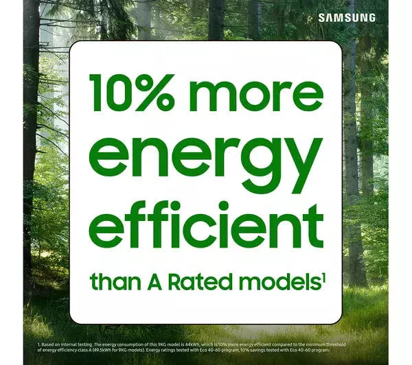 Samsung WW90CGC04DAEEU 9kg 1400 Spin Washing Machine White