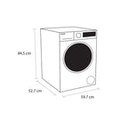 Sensis WDF018514AW 8+5kg 1400 Spin Washer Dryer White