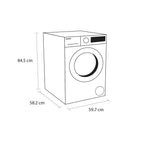 Sensis WMF01914AW 9kg 1400 Spin Washing Machine White