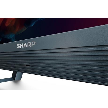 Sharp 4T-C65FQ5KM2KG 65 Inch 4K UHD Quantum Dot Frameless Smart Google TV 2024