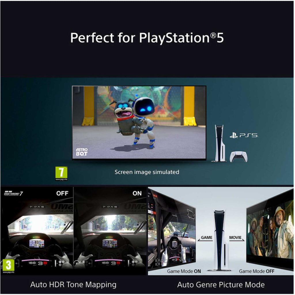 Sony K50S38B 50 Inch Bravia 3 LED 4K Ultra HD HDR Smart Google TV 2025