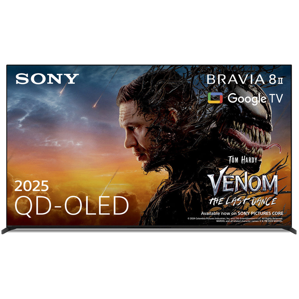 Sony K55XR8M25BP 55 Inch BRAVIA 8 II QD-OLED 4K Ultra HDR Smart Google TV 2025