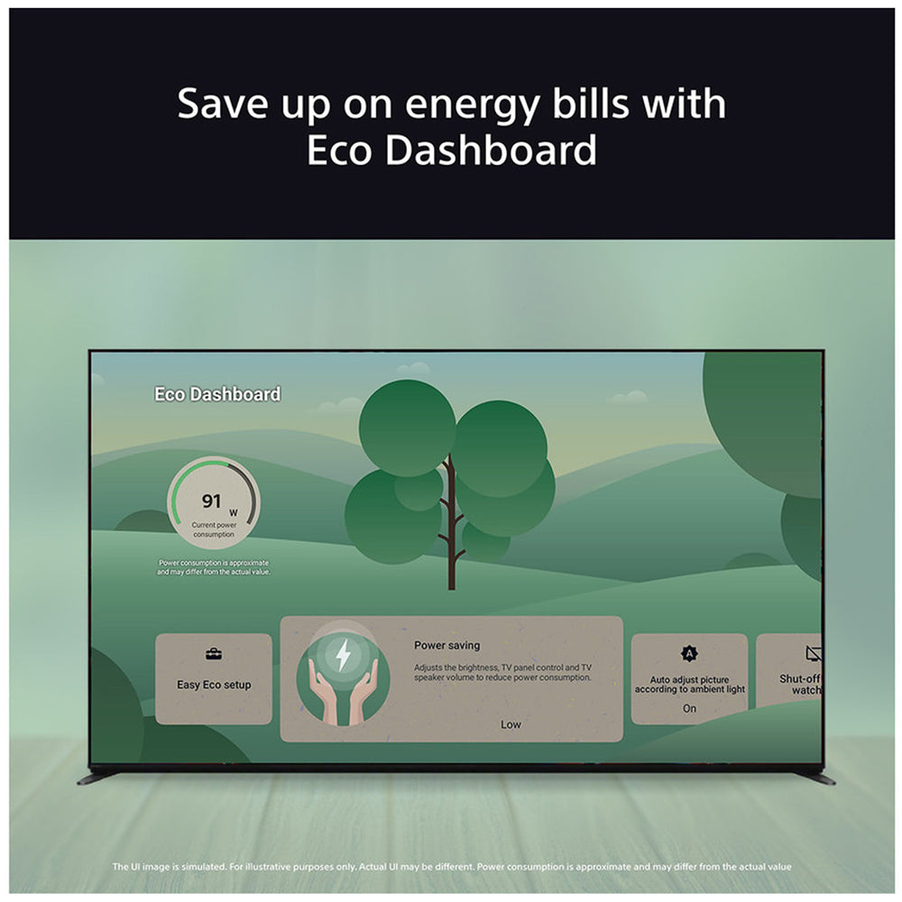 Sony K65XR55B 65 Inch BRAVIA 5 Mini LED 4K Ultra HD HDR Smart Google TV 2025