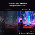 Sony K65XR80U 65 Inch BRAVIA 8 4K OLED Smart Google Bravia TV