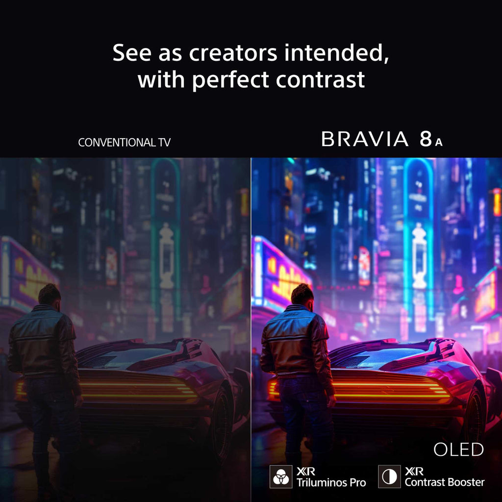 Sony K65XR8AU 65 Inch BRAVIA 8A 4K Ultra HD HDR OLED Smart Google TV
