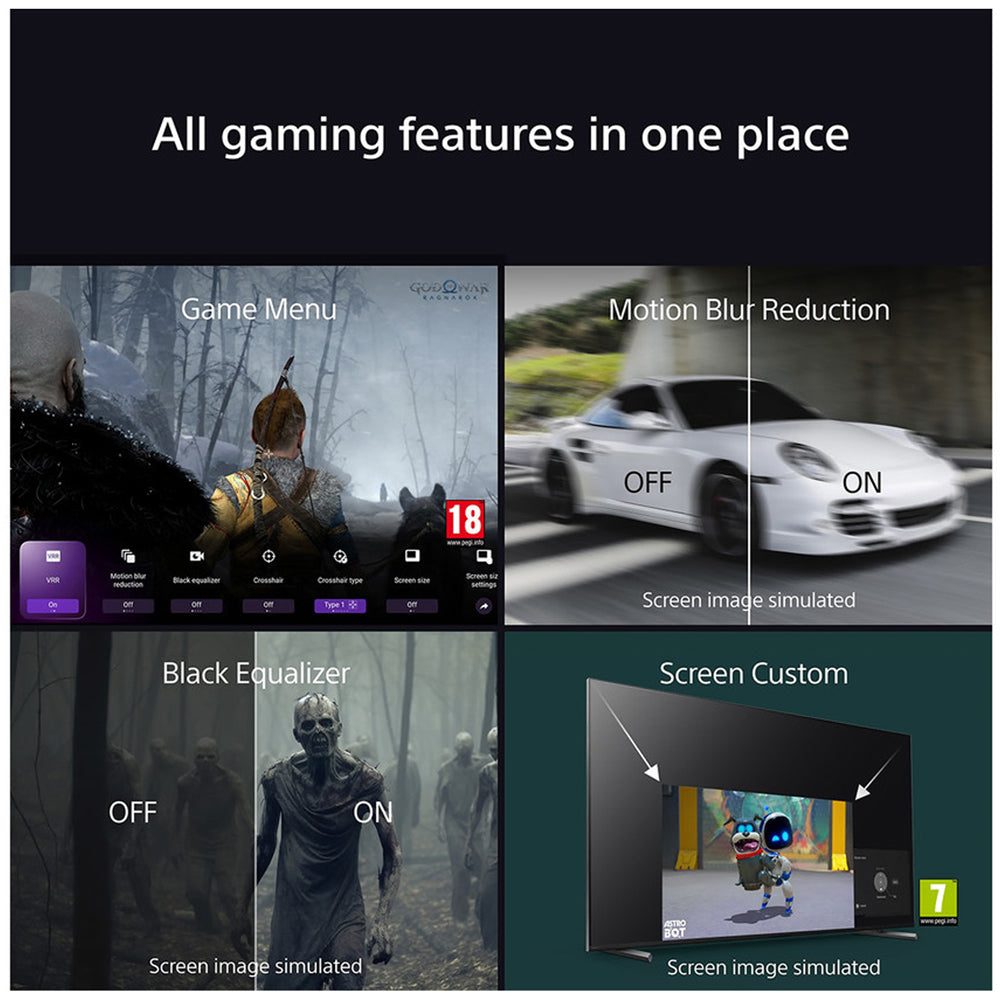 Sony K65XR8M25B 65 Inch BRAVIA 8 II QD-OLED 4K Ultra HDR Smart Google TV 2025