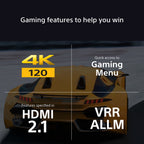 Sony K65XR90PU 65 Inch XR90 4K UHD HDR QLED Mini Led BRAVIA 9 Smart Google TV 2024