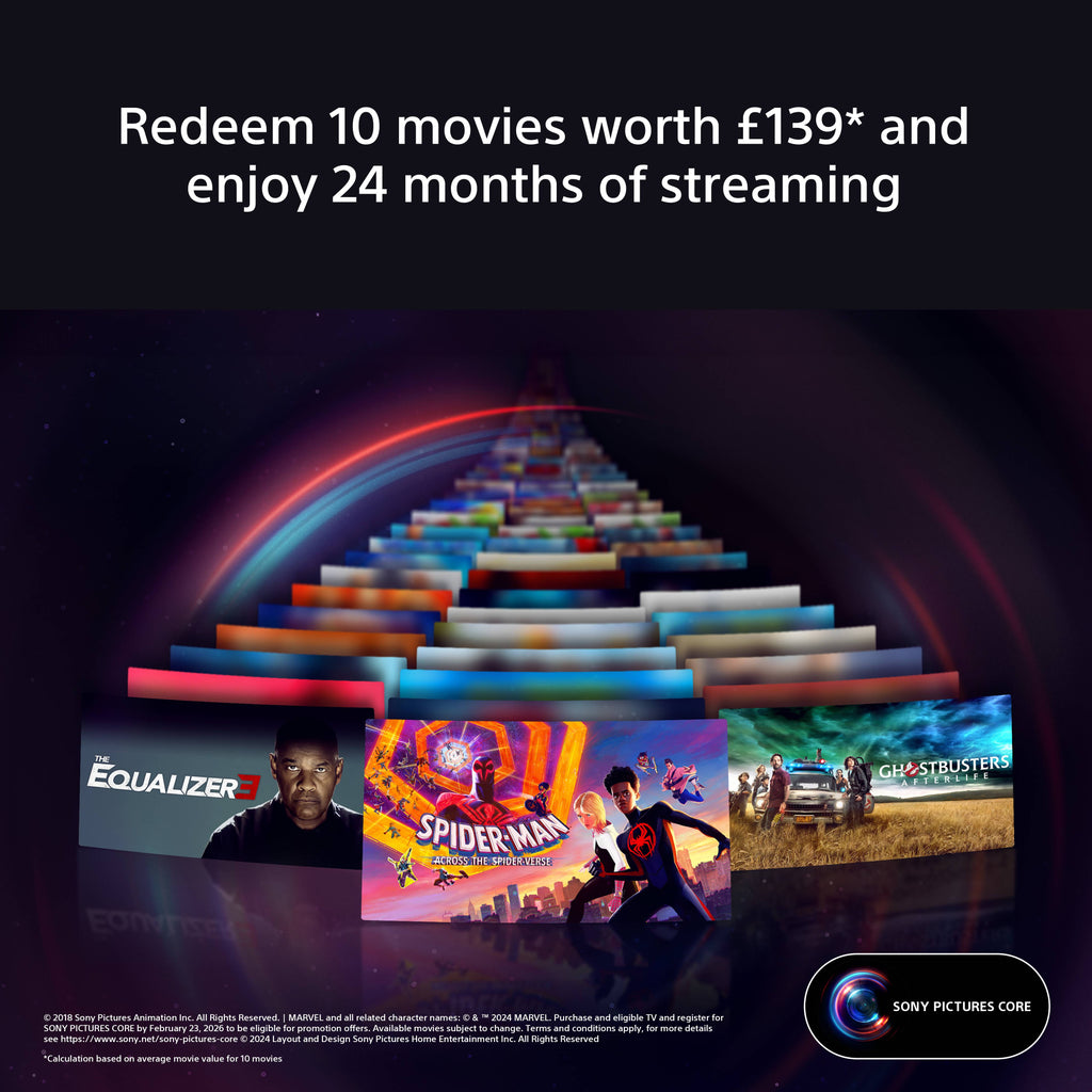 Sony K85XR70PU 85 Inch BRAVIA 7 4K QLED Mini LED Smart Google Bravia TV 2024