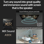 Sony XR42A90KU A90K BRAVIA XR MASTER Series OLED 4K Ultra HD High Dynamic Range HDR Smart TV Google TV