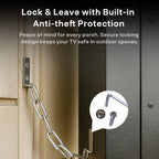 Sylvox OT43B1K4GC 43 Inch 4K Ultra HD LED Partial Sun Outdoor Smart TV