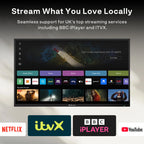 Sylvox OT43B1K4GC 43 Inch 4K Ultra HD LED Partial Sun Outdoor Smart TV