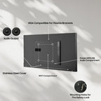 Sylvox OT50B1K4GC 50 Inch 4K Ultra HD LED Partial Sun Outdoor Smart TV