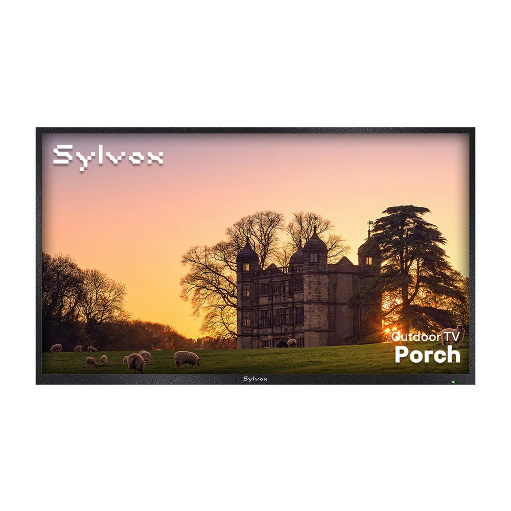 Sylvox OT75B1K4GC 75 Inch 4K Ultra HD LED Partial Sun Outdoor Smart TV