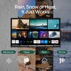 Sylvox OT75B1K4GC 75 Inch 4K Ultra HD LED Partial Sun Outdoor Smart TV