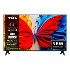TCL 43V5C-UK 43 Inch V5C QLED Full HD HDR Google Smart TV 2025