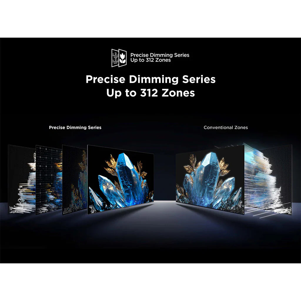 TCL 50C6KS-UK 50 Inch C6KS Premium 4K Ultra HD HDR QD-Mini LED Smart TV 2025