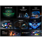 TCL 50Q6C-UK 50 Inch Q6C 4K Ultra HD HDR QD-Mini LED Smart Google TV 2025